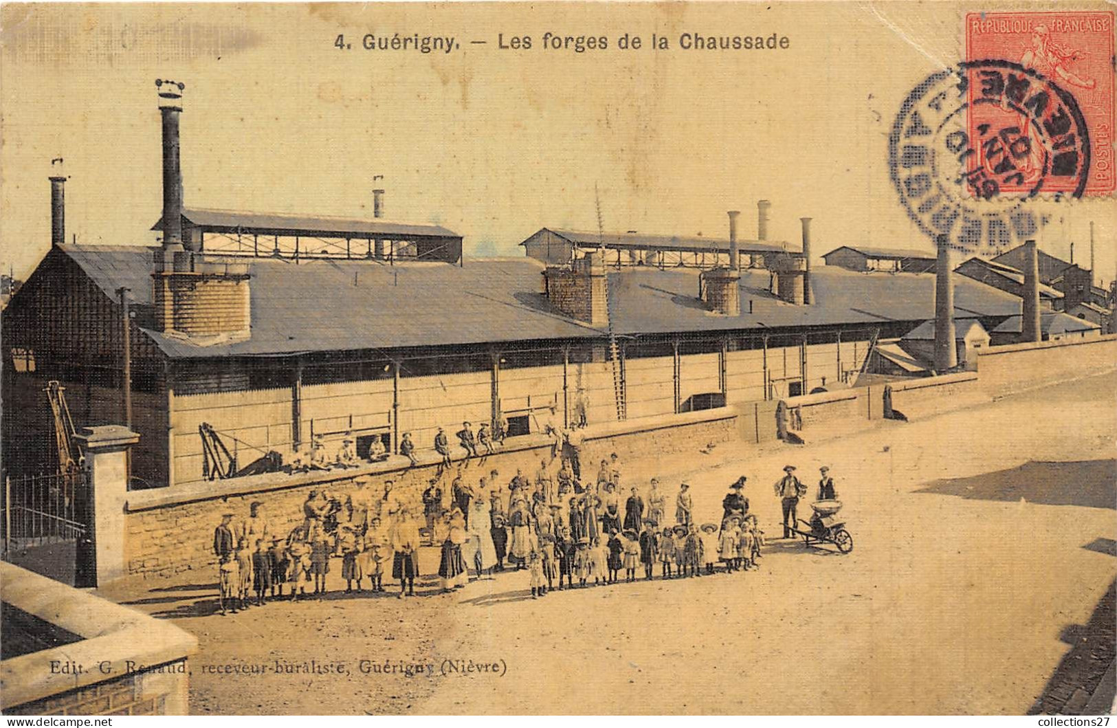 58-GUERIGNY- LES FORGES DE LA CHAUSSADE - Guerigny