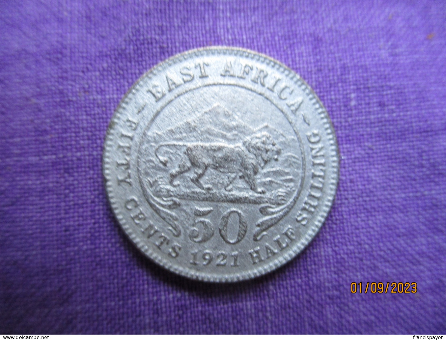 British East Africa: 50 Cents 1921 - Britse Kolonie