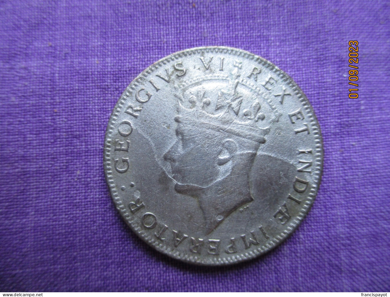 British East Africa: 1 Shilling 1944 - Colonia Británica