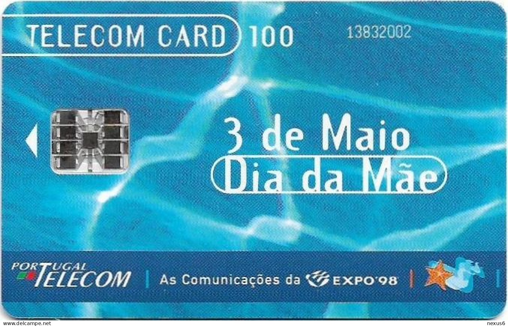 Portugal - PT (Chip) - Dia Da Mãe 98 - PT167 - 01.1998, 100Units, 31.500ex, Used - Portugal