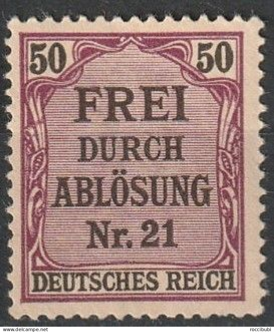 1903 # 8 ** - Dienstmarken