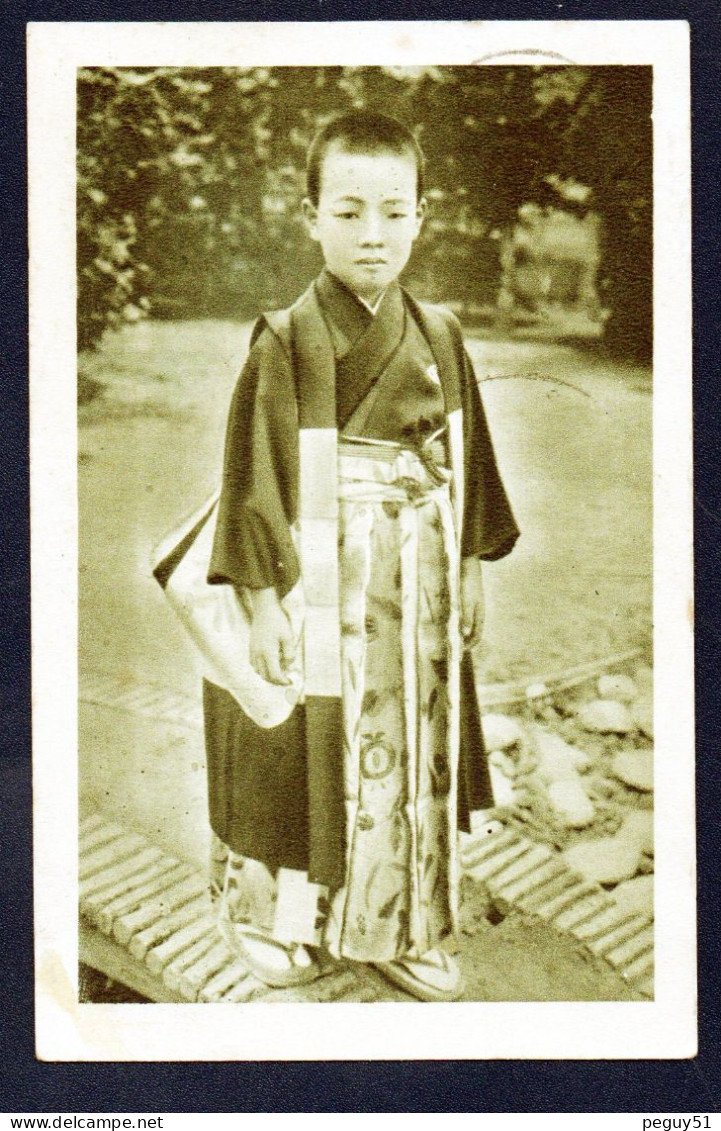 Japan. Japanischer Knabe Im Festanzug ( Japon, Enfant En Costume Traditionnel). - Other & Unclassified