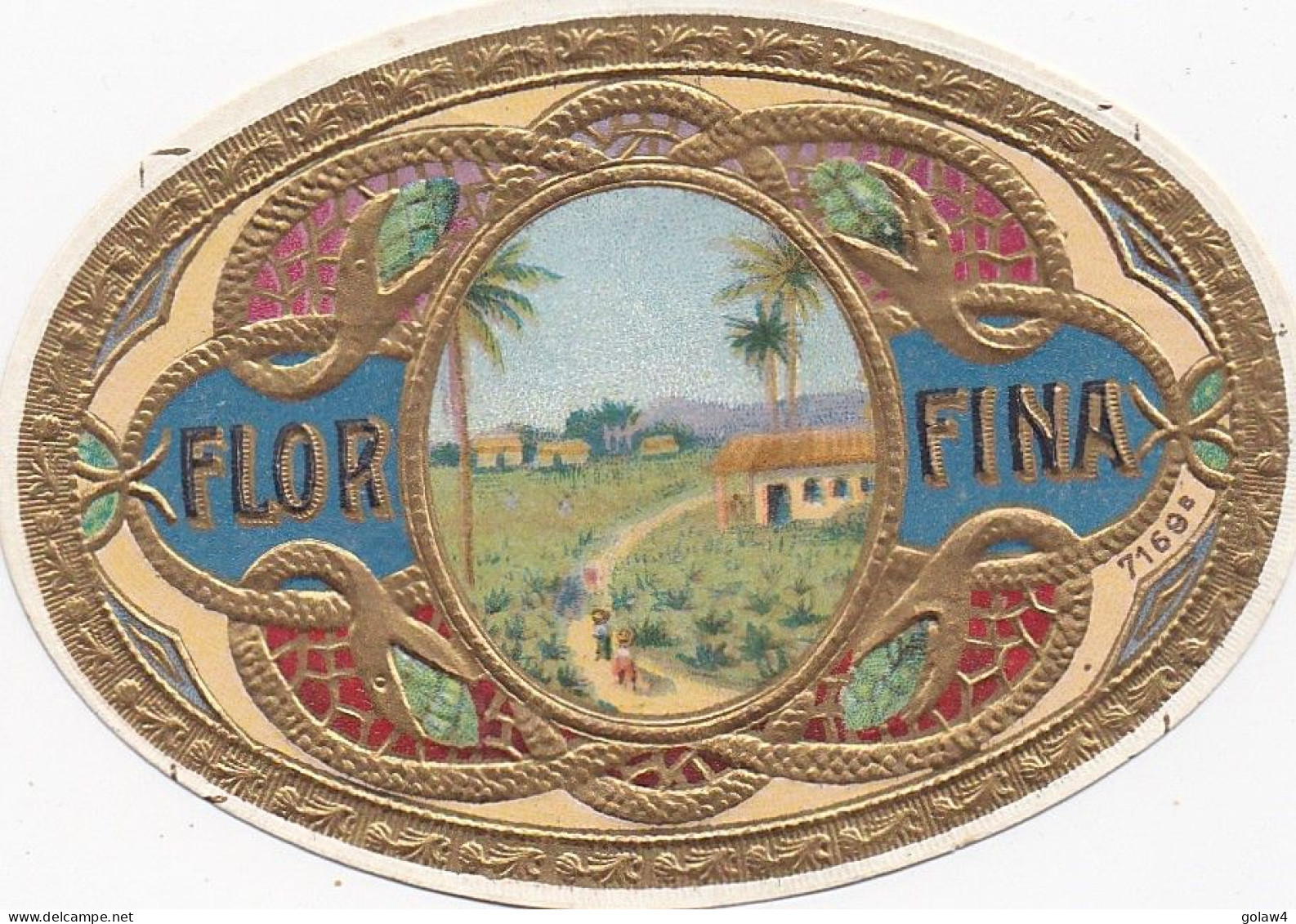 33843# FLOR FINA CIGARE TABAC TABACOS - Etiquetas