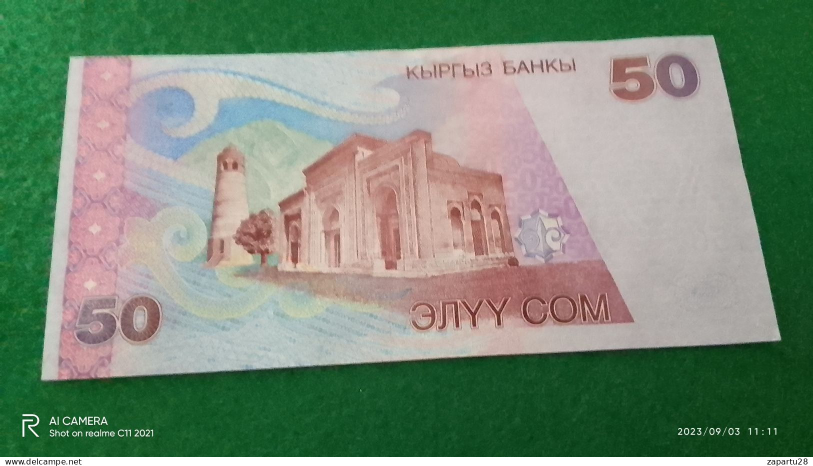 KIRGIZISTAN-           50      SOM   UNC - Kyrgyzstan