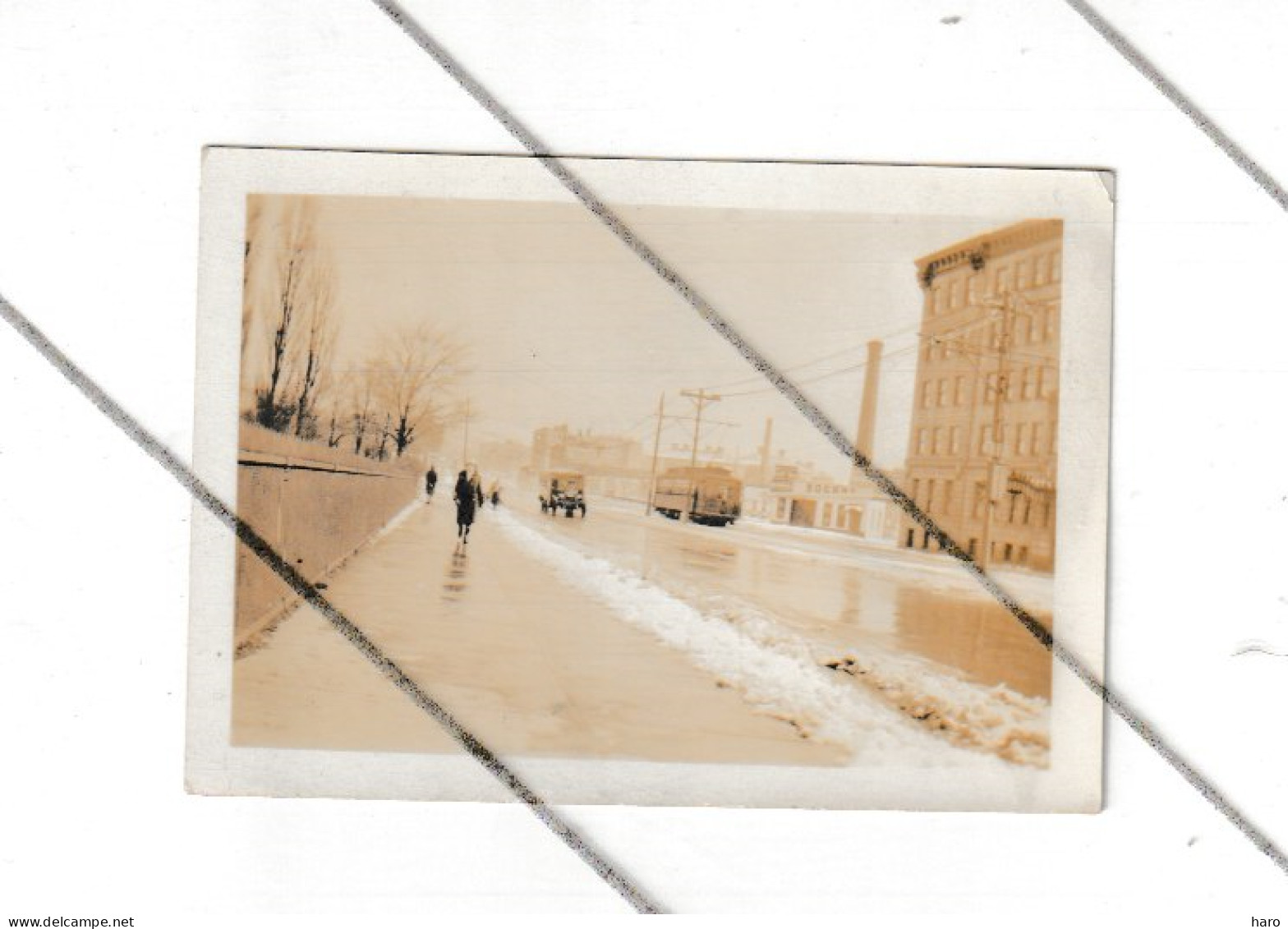 ETATS - UNIS - BOSTON - Harlington Avenue  Mars 1929 - Photo (B333) - Amerika