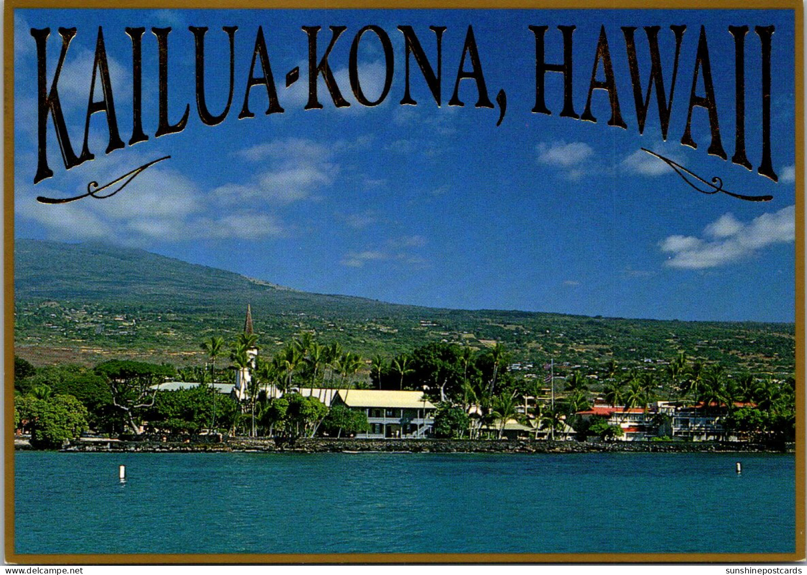 Hawaii Kailua-Kona Panoramic View - Big Island Of Hawaii