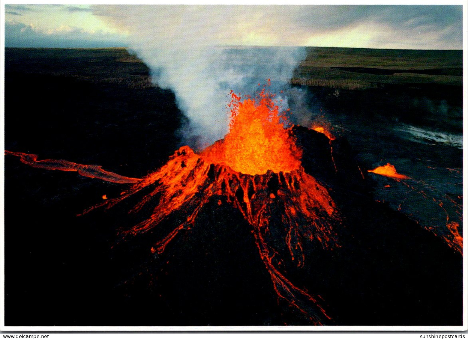 Hawaii Big Island The Kilauea Volcano - Hawaï