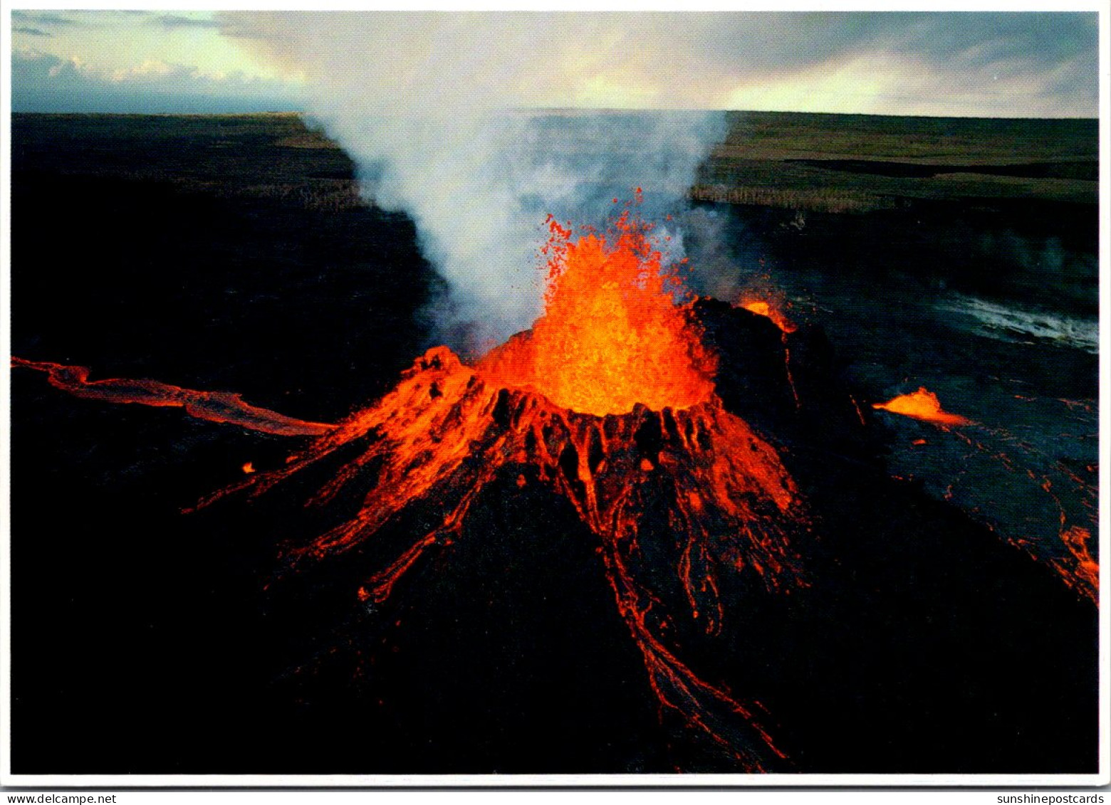 Hawaii Big Island The Kilauea Volcano - Big Island Of Hawaii