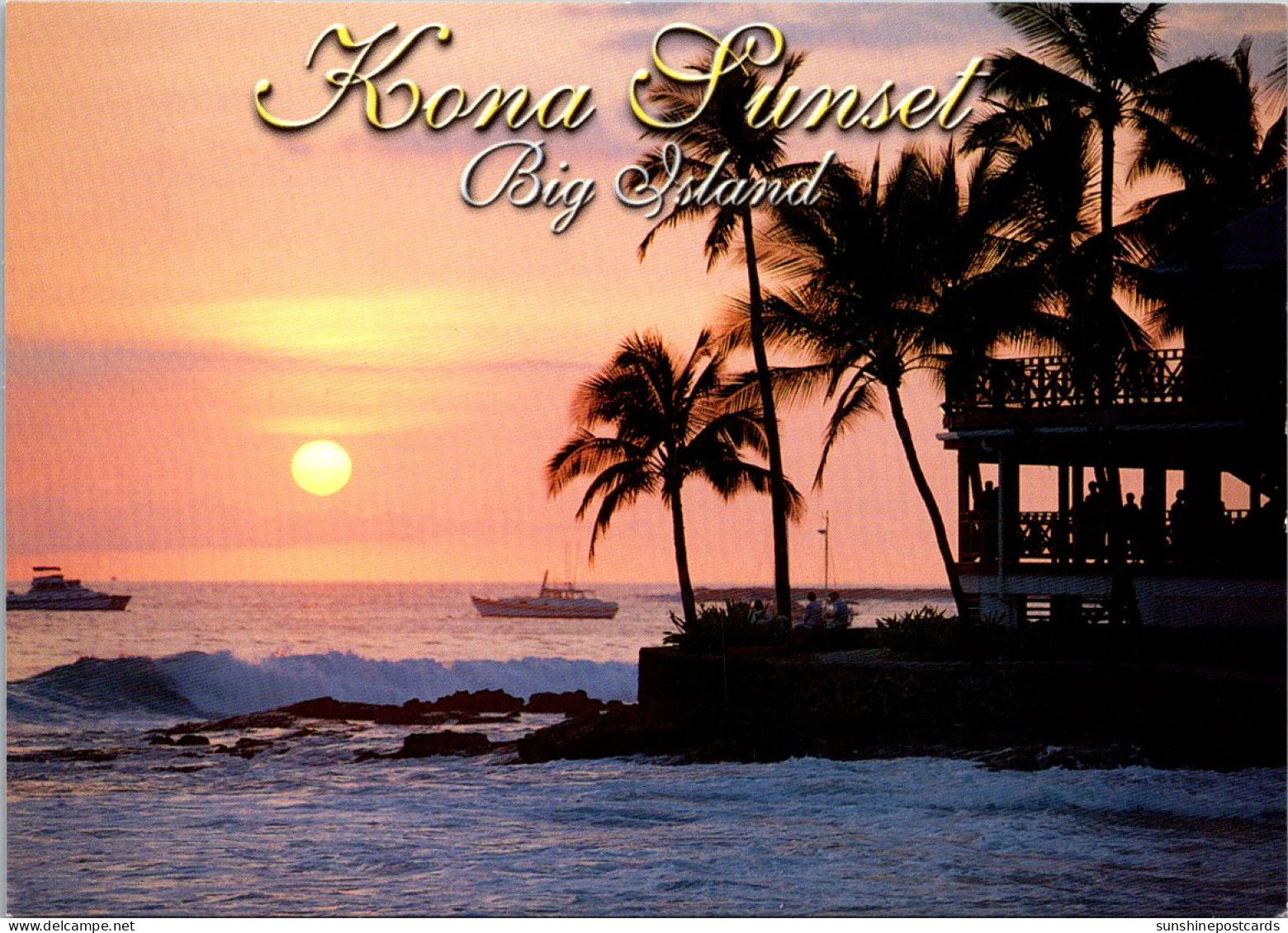 Hawaii Big Island Beautiful Kona Sunset - Hawaï