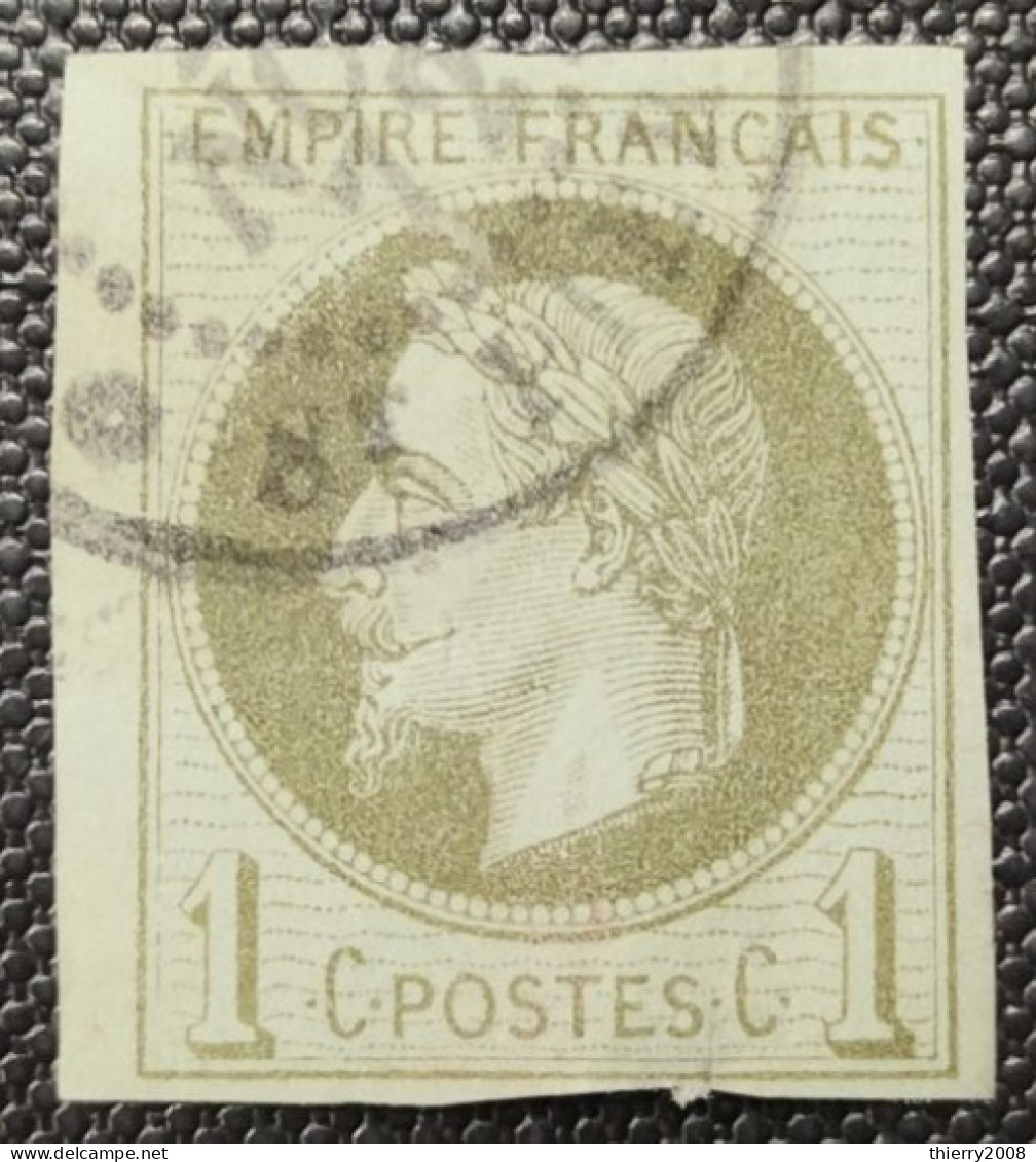 Colonie Française  N° 7  Avec Oblitération Cachet à Date D'Epoque Etat Bien - Napoléon III.
