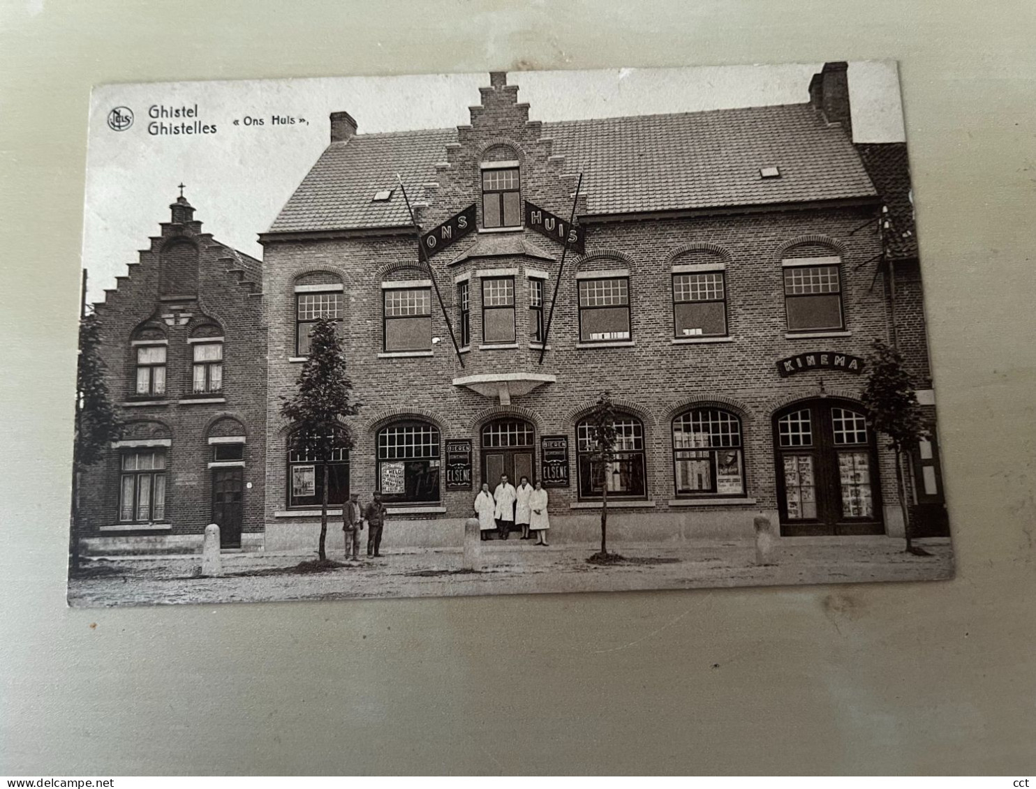 Ghistelles  Gistel  Ons Huis   KINEMA  CINEMA    PUB Bieren Van Elsene  (Bières D'Ixelles)  BIER - Gistel