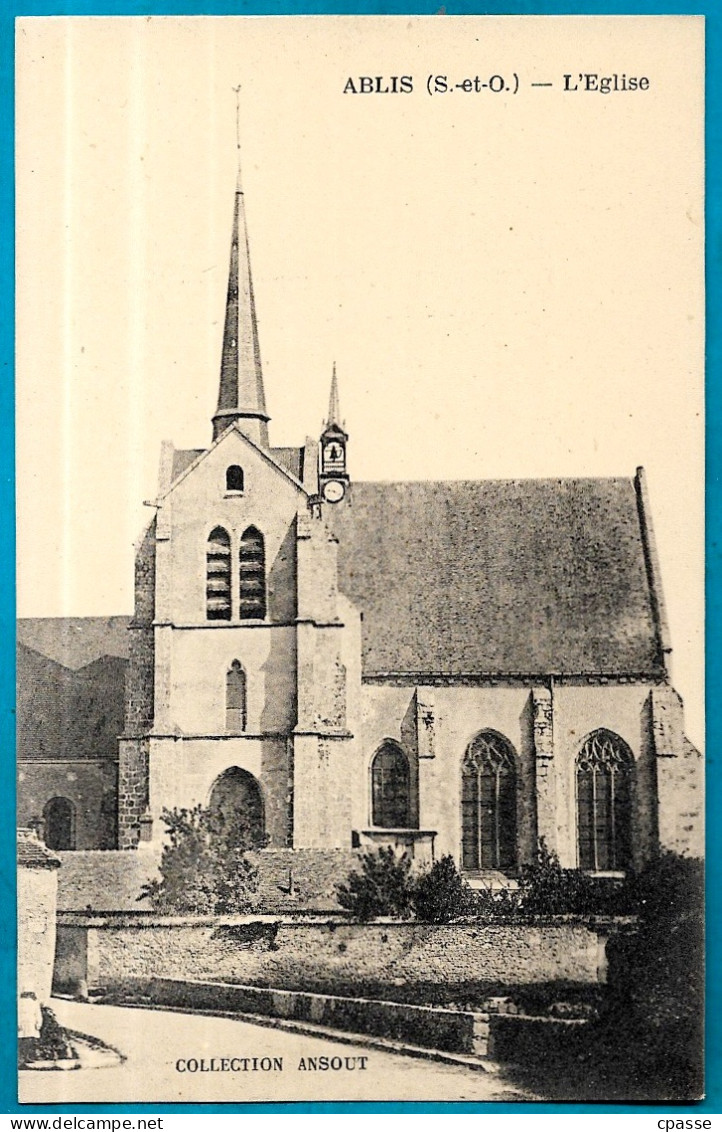 CPA 78 ABLIS - L'Eglise (voir Petit Clocheton Ou Campanile) - Ablis