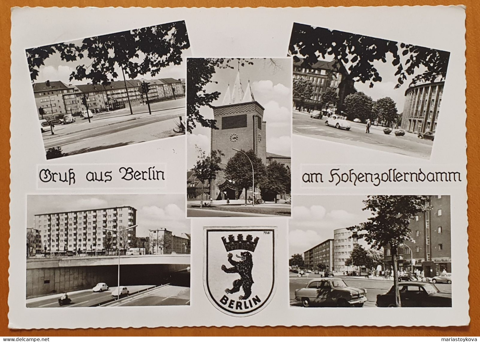 1968. Gruß Aus Berlin Am Hohenzollerndamm. - Souvenir De...