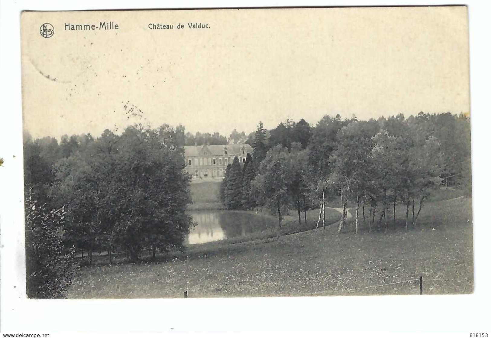 Hamme-Mille    Château De Valduc   1909 - Beauvechain