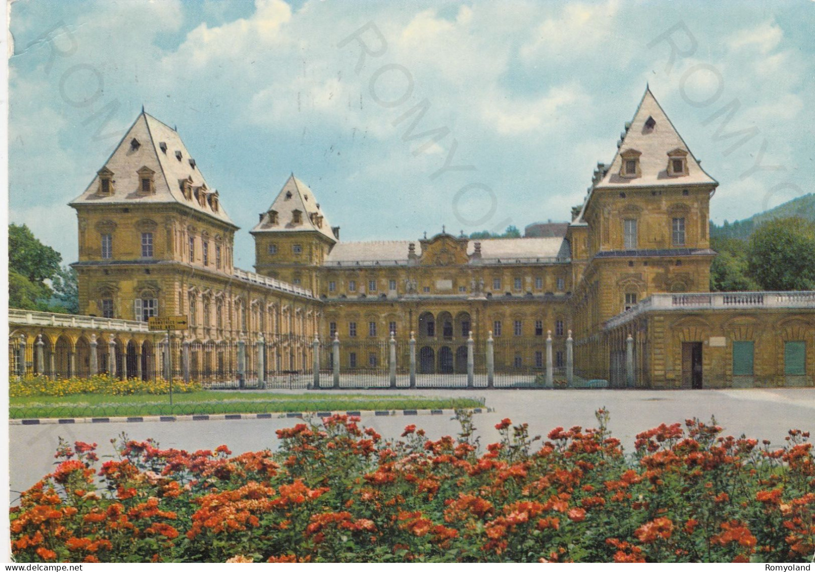 CARTOLINA  TORINO,PIEMONTE-CASTELLO DEL VALENTINO DI CARLO ED AMEDEO DI CASTELLAMONTE XVII Sec.-STORIA,VIAGGIATA 1971 - Castello Del Valentino