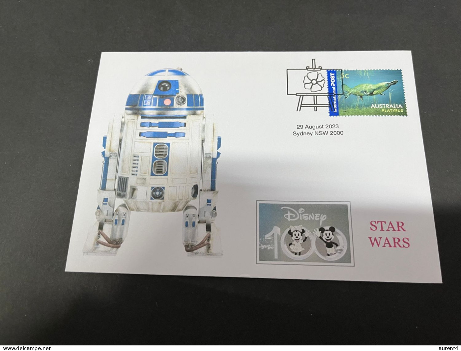 4-9-2023 (4 T 12) Australia - 2023 - Star Wars (2 Covers) - Lettres & Documents