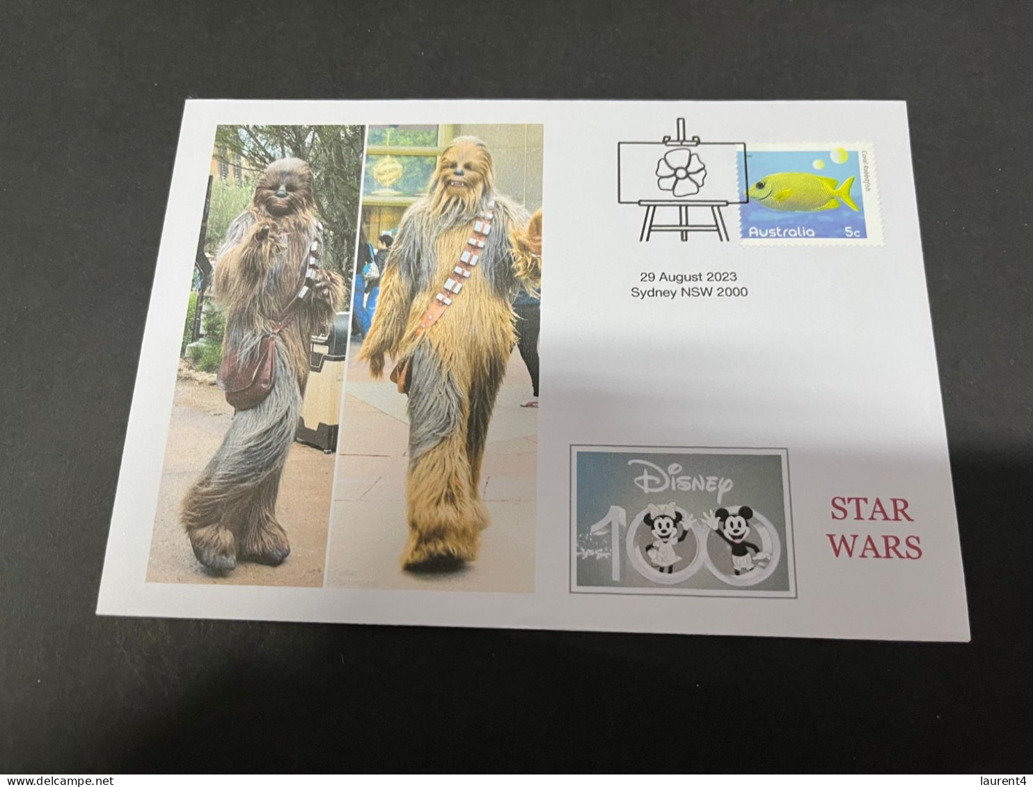 4-9-2023 (4 T 12) Australia - 2023 - Star Wars (2 Covers) - Lettres & Documents
