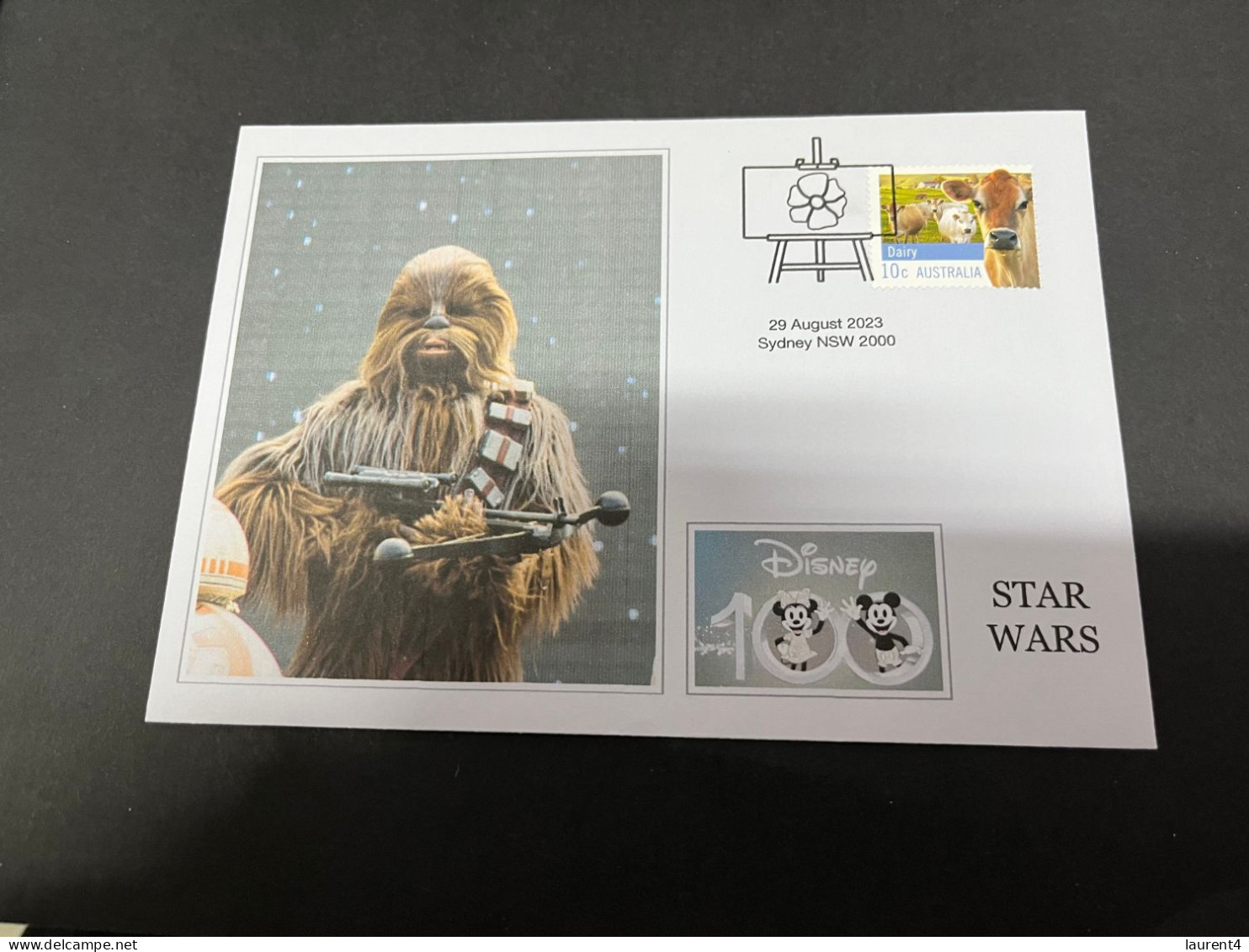 4-9-2023 (4 T 12) Australia - 2023 - Star Wars (2 Covers) - Lettres & Documents