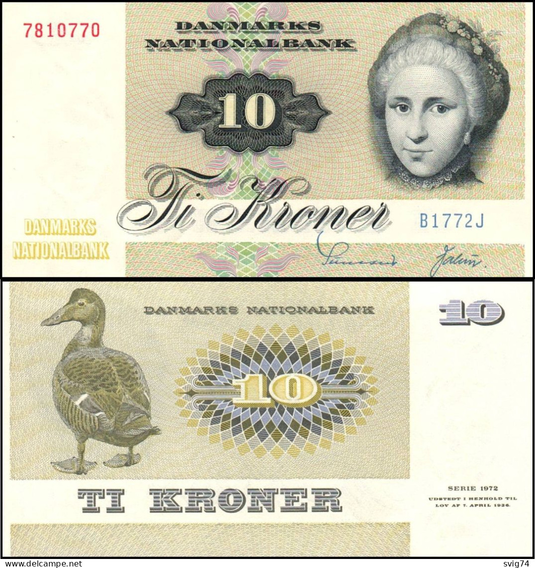 Denmark 10 Kroner 1972 Pick 48g UNC - Denmark