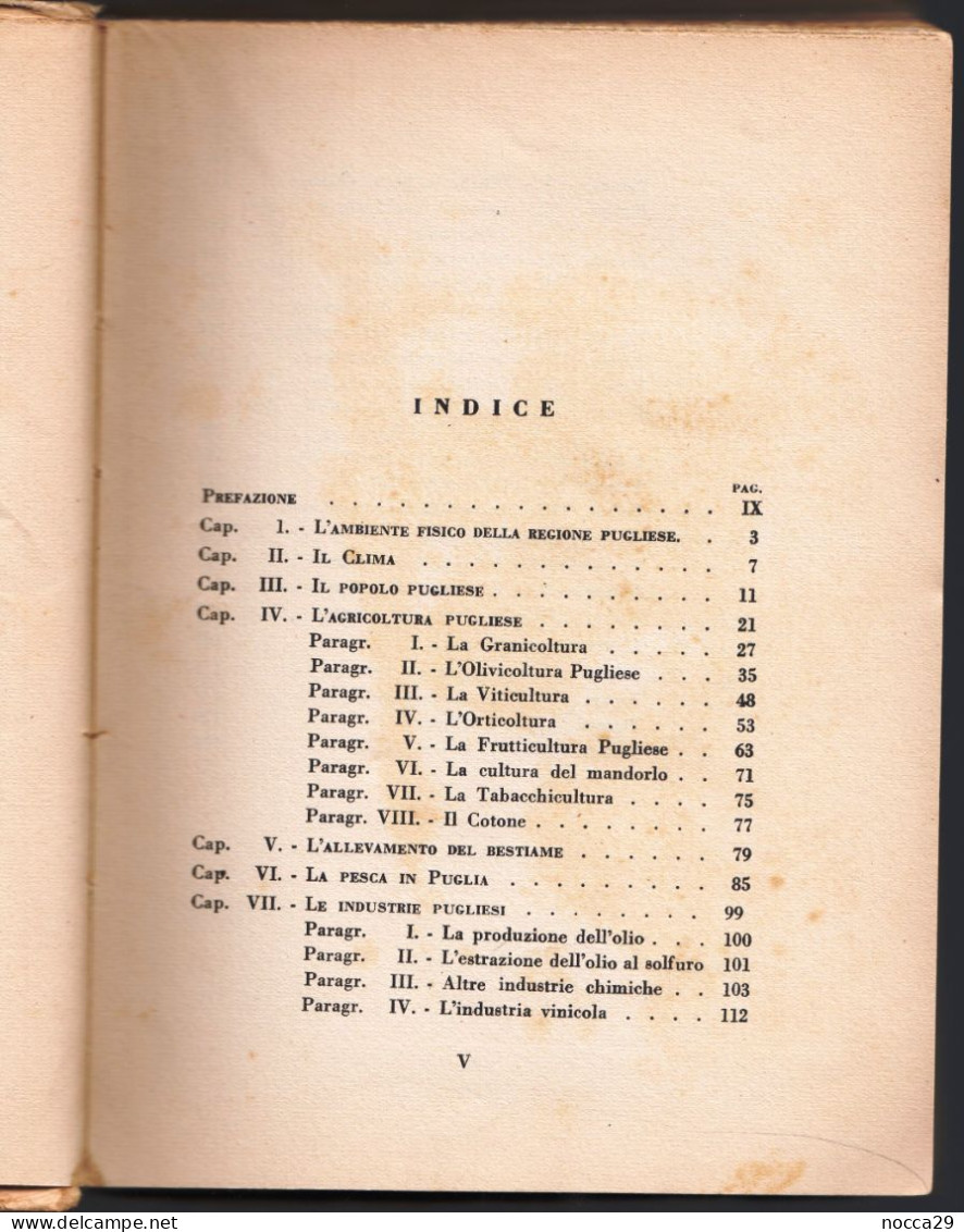 RARO LIBRO: LE RICCHEZZE DI PUGLIA - EDITO NEL 1939 - AUTORE: SAVERIO LA SORSA (NATO A MOLFETTA) (STAMP311) - Turismo, Viajes