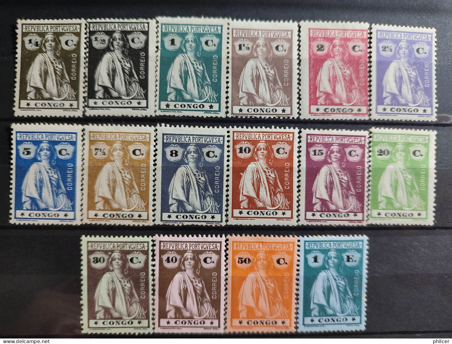 Congo, 1914, # 99/114, MNG - Portuguese Congo