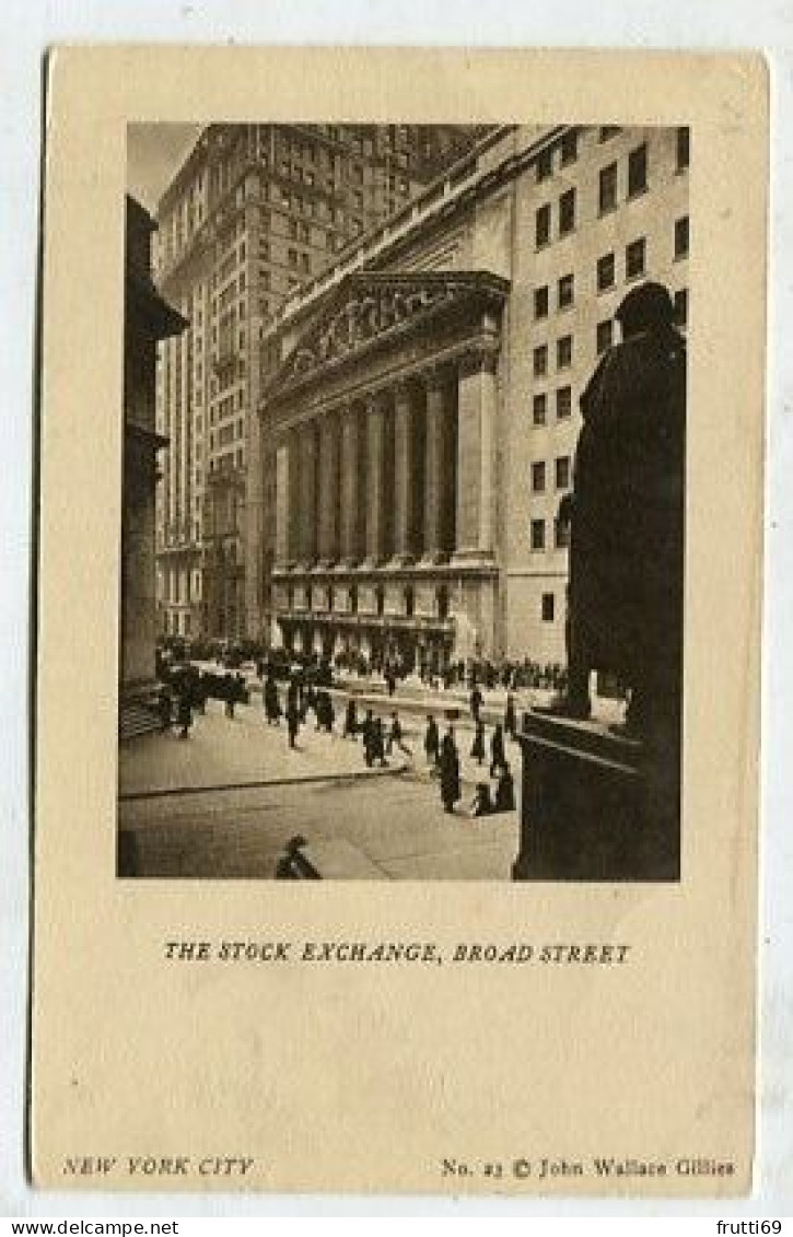 AK 159949 USA - New York City - The Stock Exchange - Broad Street - Wall Street