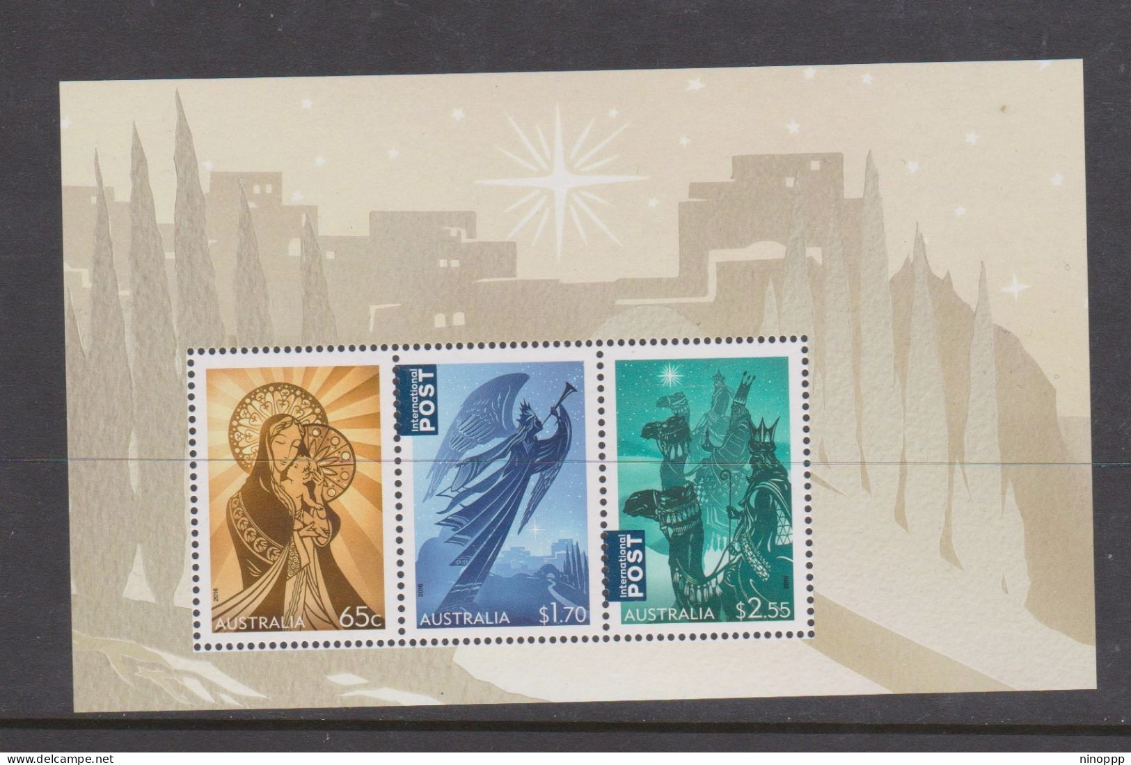 Australia ASC 3453MS 2016 Christmas, Miniature Sheet,mint Never Hinged - Mint Stamps