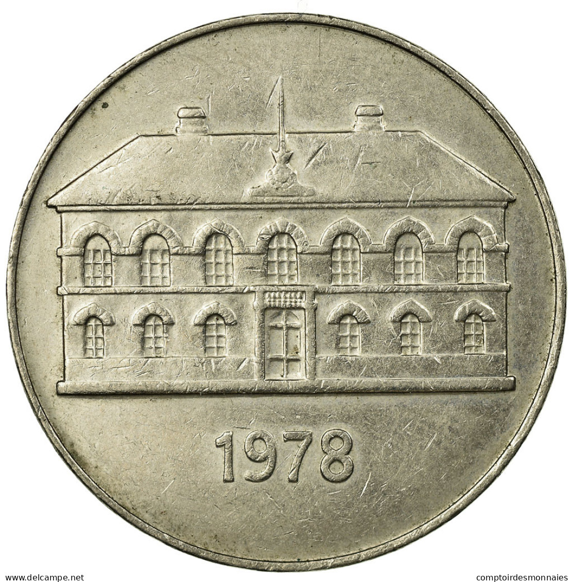 Monnaie, Iceland, 50 Kronur, 1978, TTB, Copper-nickel, KM:19 - Iceland