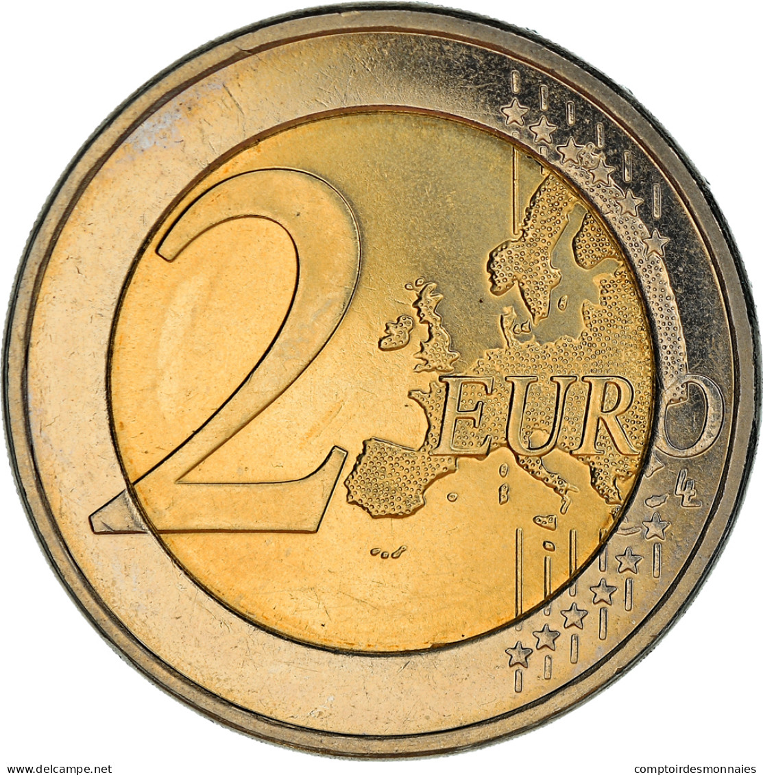 Chypre, 2 Euro, 2008, SPL, Bi-Metallic, KM:85 - Cyprus