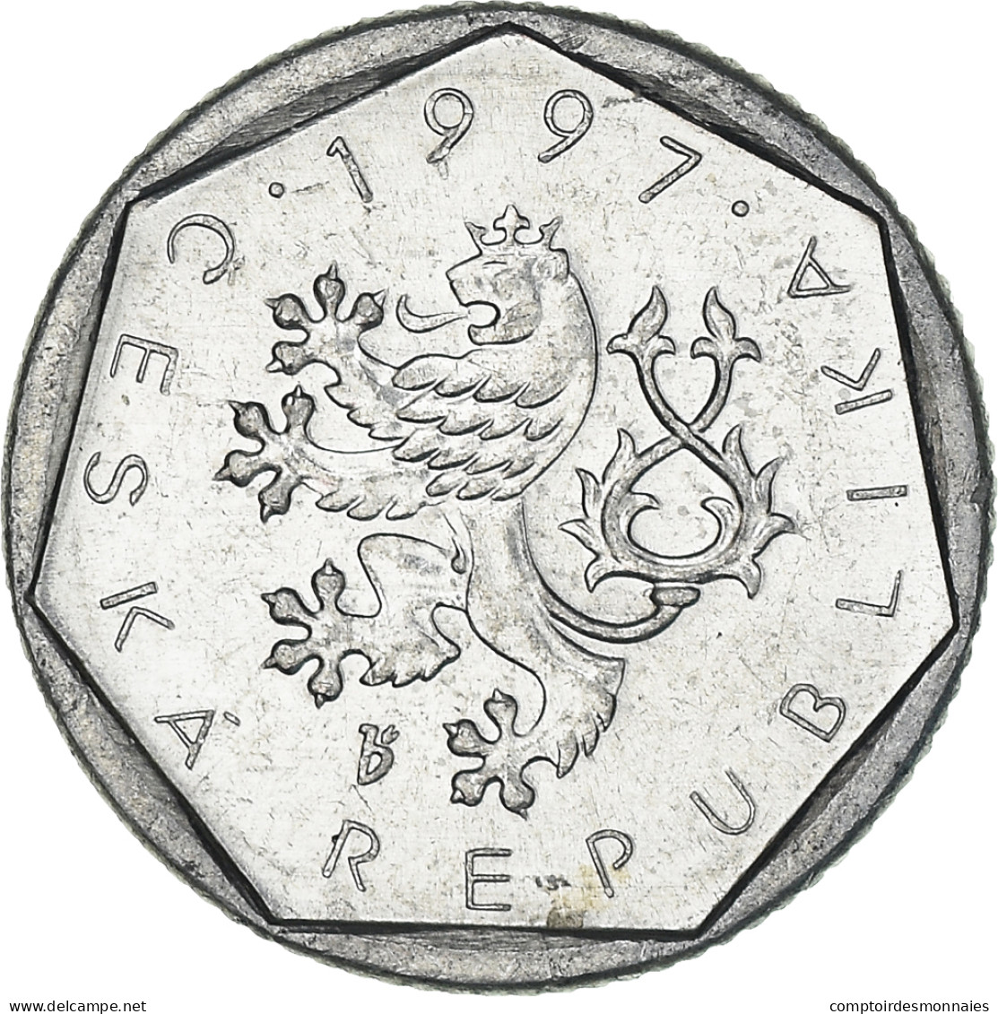 Monnaie, République Tchèque, 20 Haleru, 1997, TTB+, Aluminium, KM:2.1 - Czech Republic