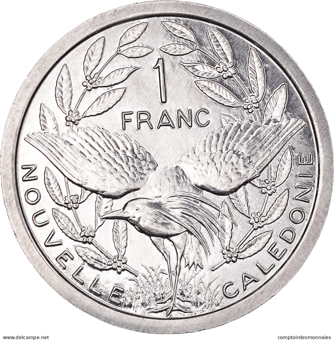 Monnaie, Nouvelle-Calédonie, Franc, 2001, Paris, FDC, Aluminium, KM:10 - Nouvelle-Calédonie