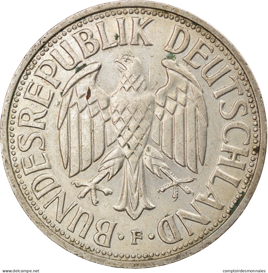 Monnaie, République Fédérale Allemande, 2 Mark, 1951, Stuttgart, TTB - 2 Marcos