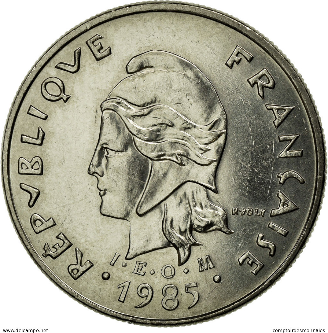 Monnaie, French Polynesia, 10 Francs, 1985, Paris, TTB, Nickel, KM:8 - Polynésie Française