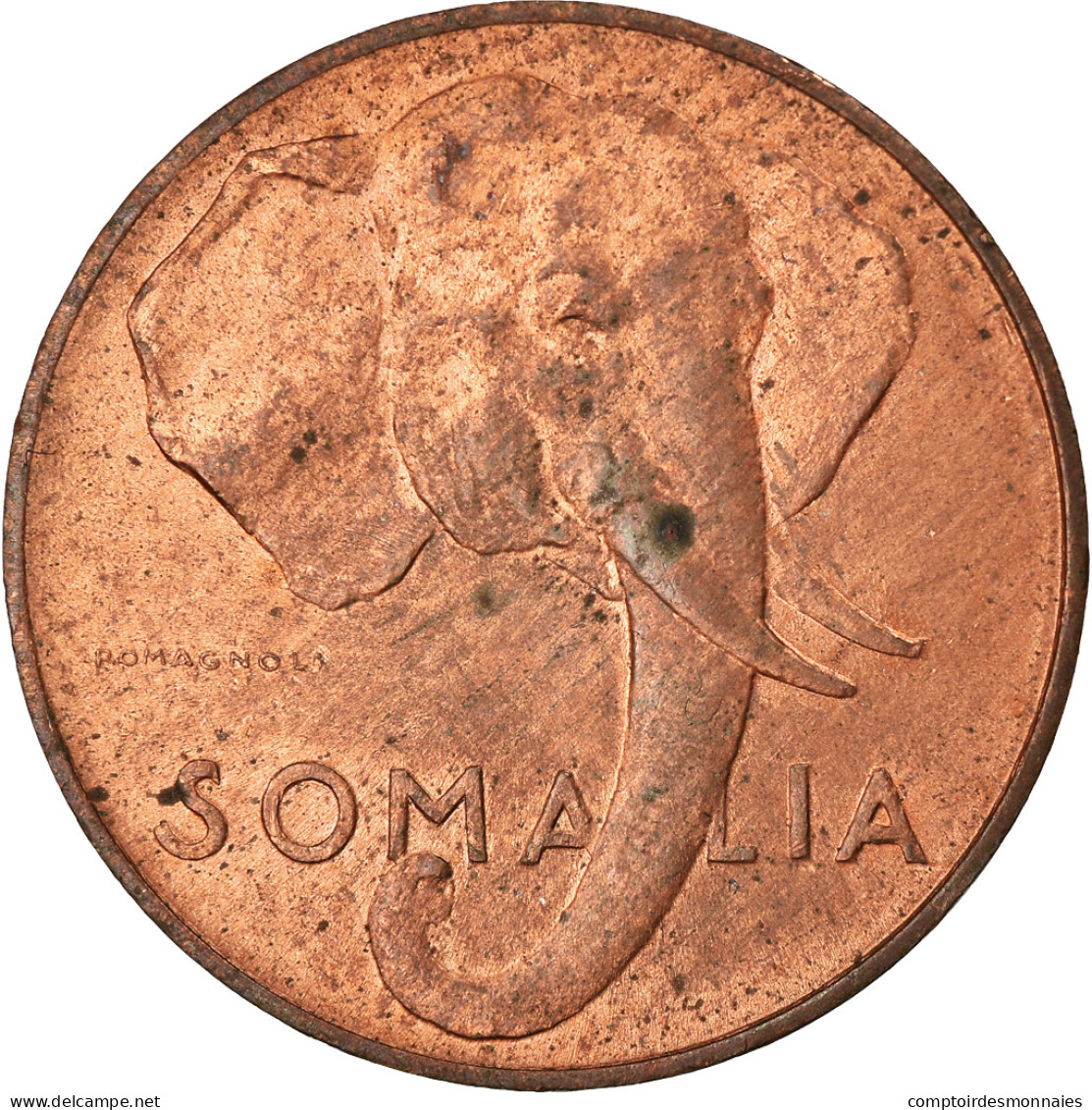 Monnaie, Somalie, Centesimo, 1950, SUP+, Cuivre, KM:1 - Somalie