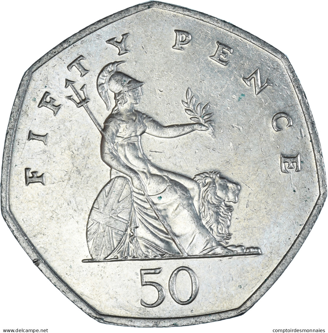 Monnaie, Grande-Bretagne, 50 Pence, 2002 - 50 Pence