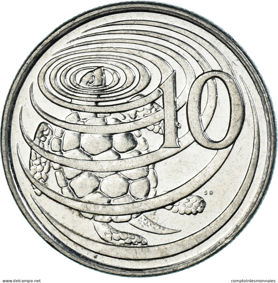 Monnaie, Îles Caïmans, 10 Cents, 2005 - Caimán (Islas)