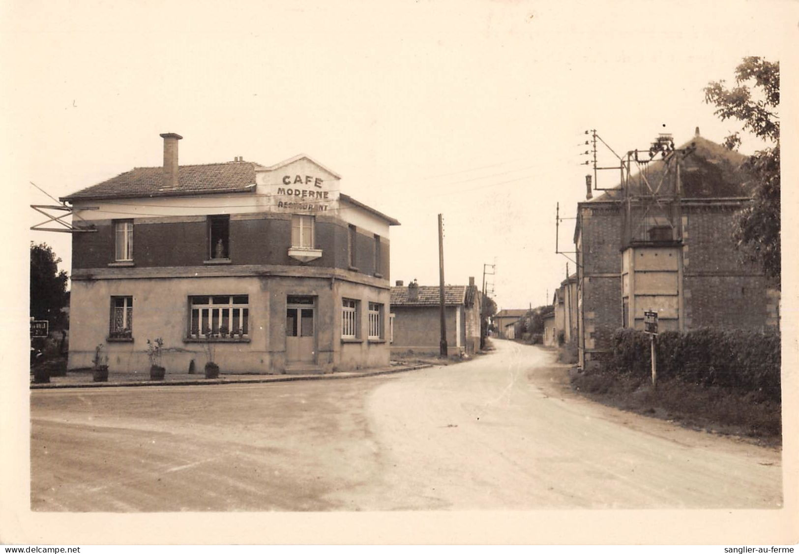 CPA 51 MAIRY SUR MARNE / LA PLACE / CAFE PARJOIE - Andere & Zonder Classificatie