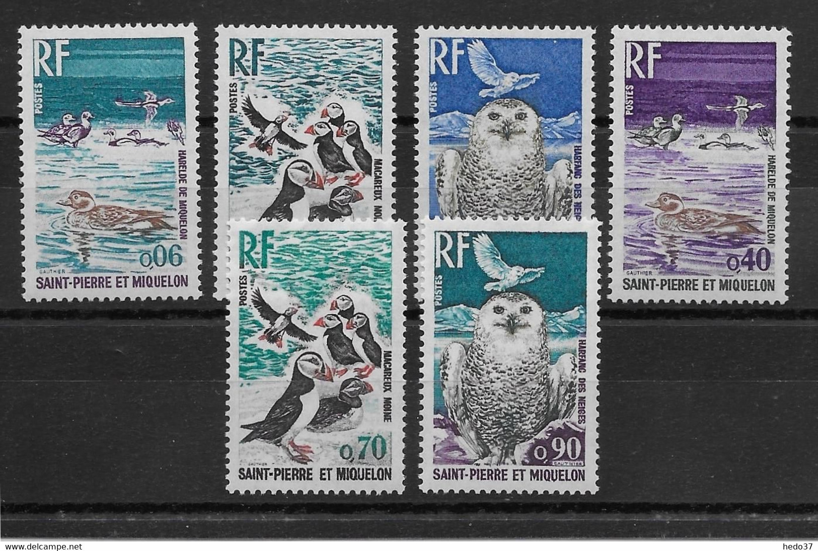 St Pierre Et Miquelon N°425/430 - Neuf ** Sans Charnière - TB - Unused Stamps