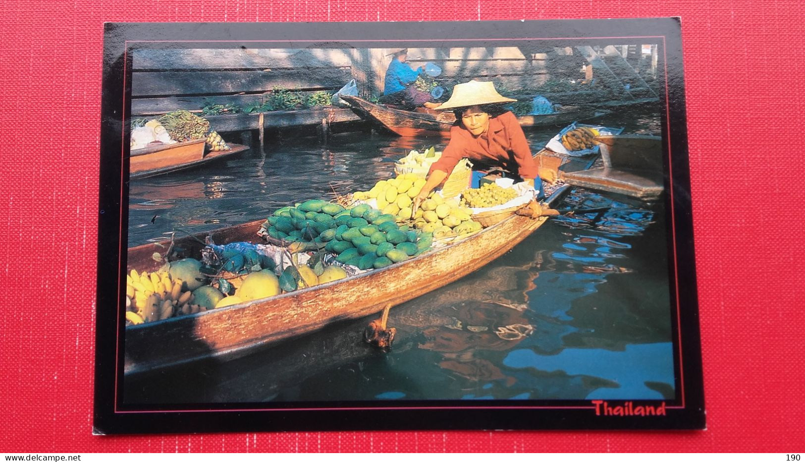 Fruits.Floating Market,Rajaburi - Thaïlande