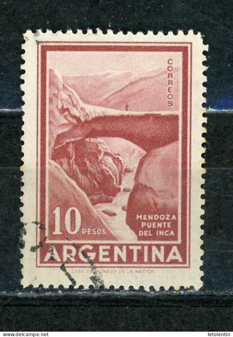 ARGENTINE : PAYSAGE - N° Yvert 886A Obli. - Used Stamps