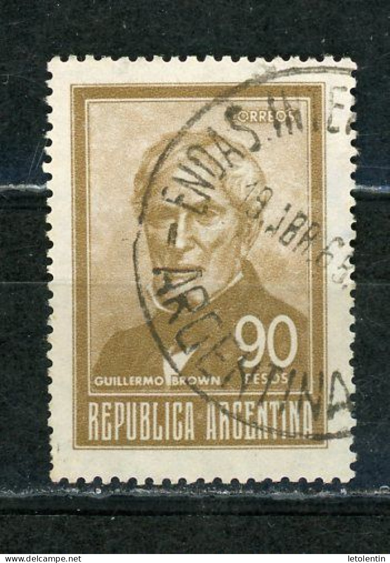 ARGENTINE : BROWN - N° Yvert 783 Obli. - Used Stamps