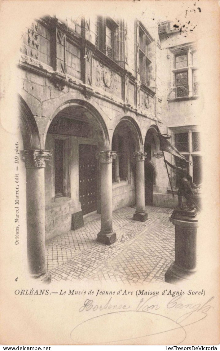 FRANCE - Orléans - Le Musée De Jeanne D'Arc (Maison D'Agnès Sorrel) - Carte Postale Ancienne - Orleans