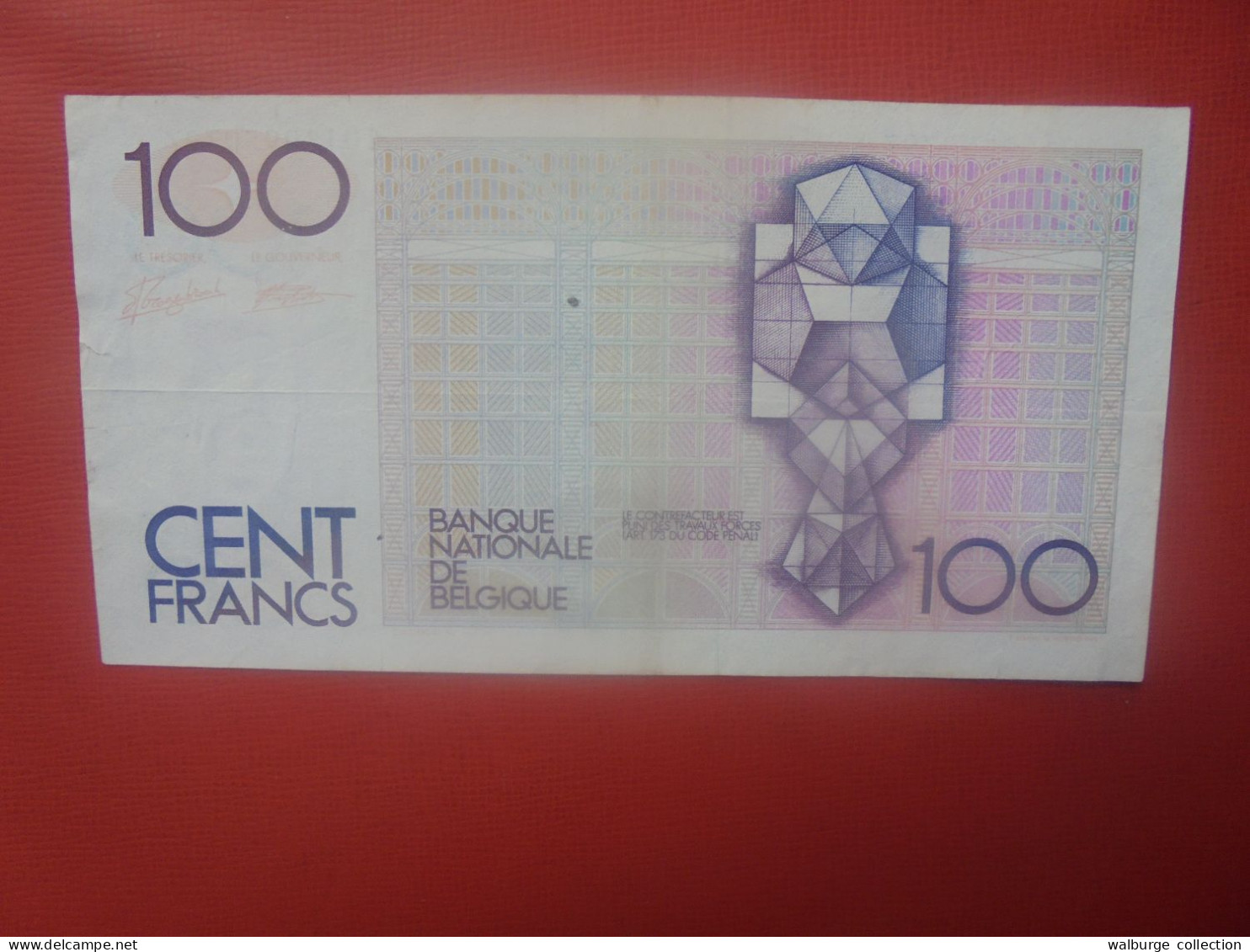 BELGIQUE 100 Francs 1982-94 Circuler (B.18) - 100 Franchi