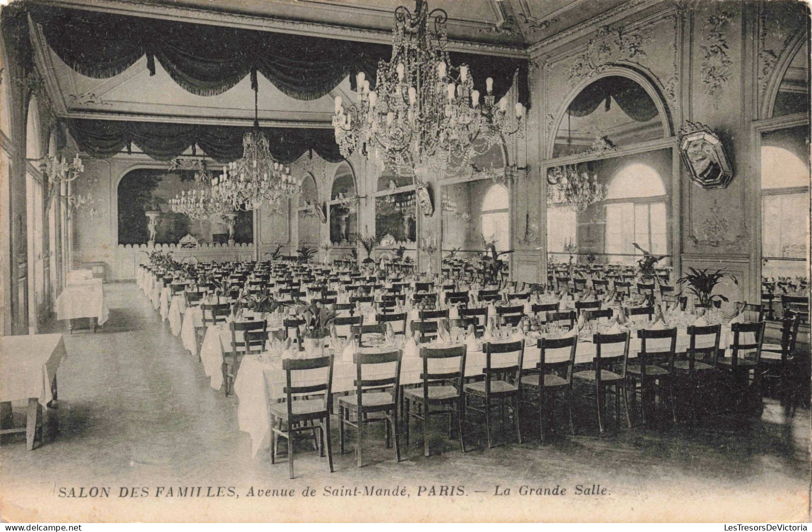 FRANCE - Salon Des Familles - Avenue Du Saint Monde - Paris - La Grande Salle - Carte Postale Ancienne - Other Monuments