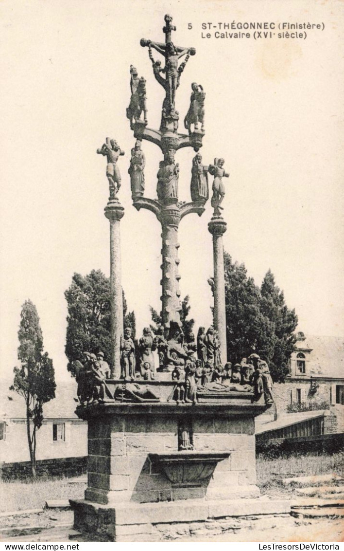 FRANCE - St Thégonnec - Le Calvaire - Monument - Carte Postale Ancienne - Saint-Thégonnec