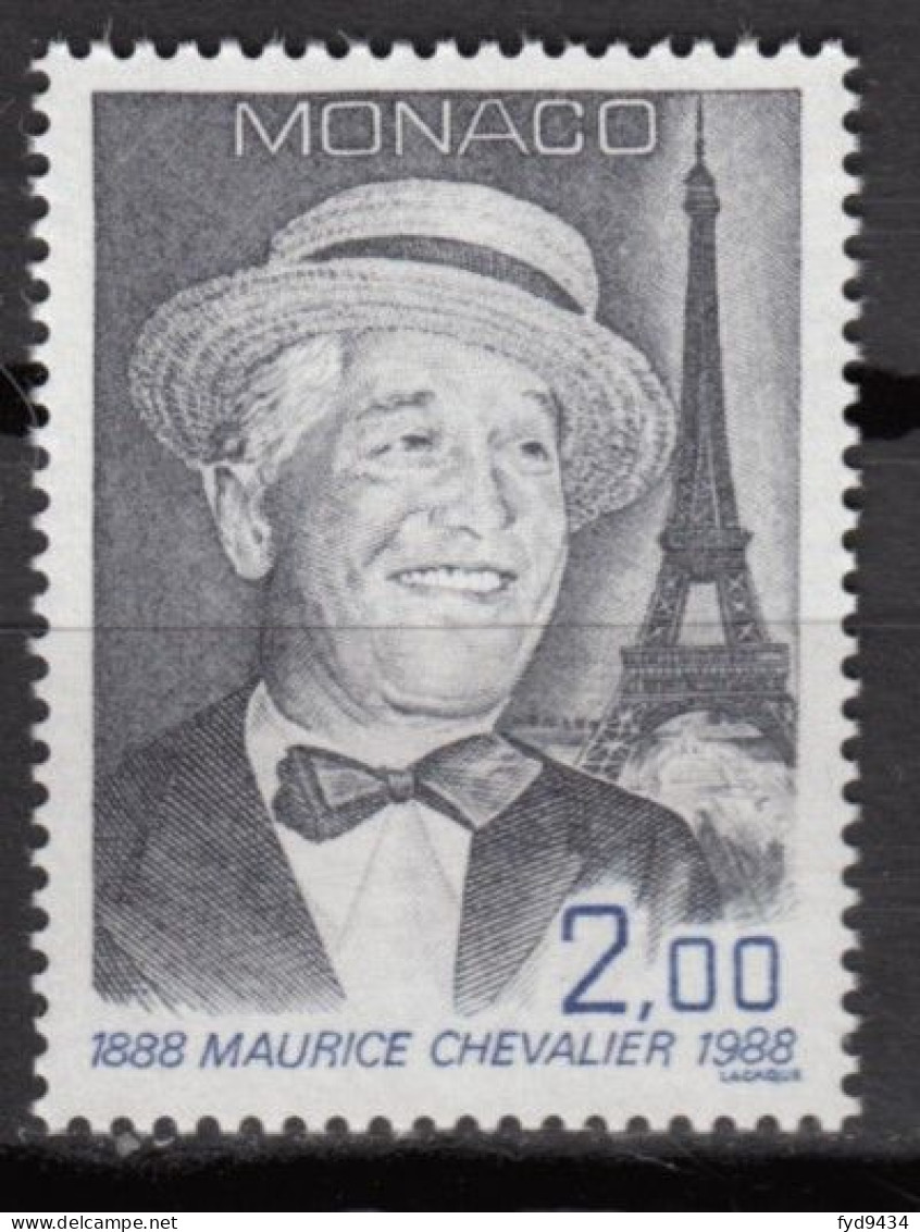 N° 1639 De Monaco - X X - ( E 1428 ) - ( Maurice Chevalier ) - Chanteurs