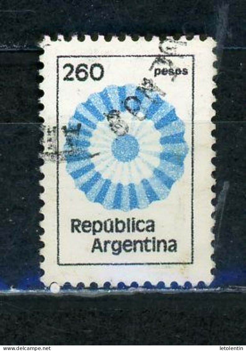 ARGENTINE : COULEURS NATIONALES - N° Yvert 1171 Obli. - Usados