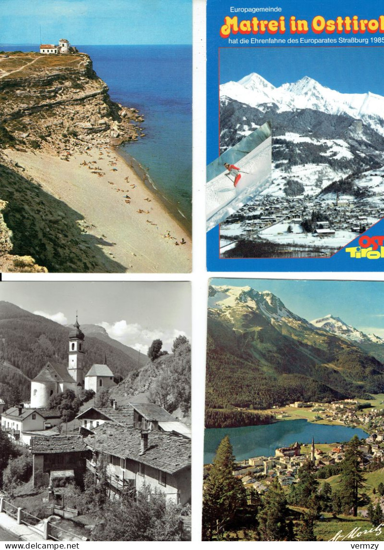 Lot N° 9 - CPM  EUROPE - 3 Kg 030 - 500 Postcards Min.