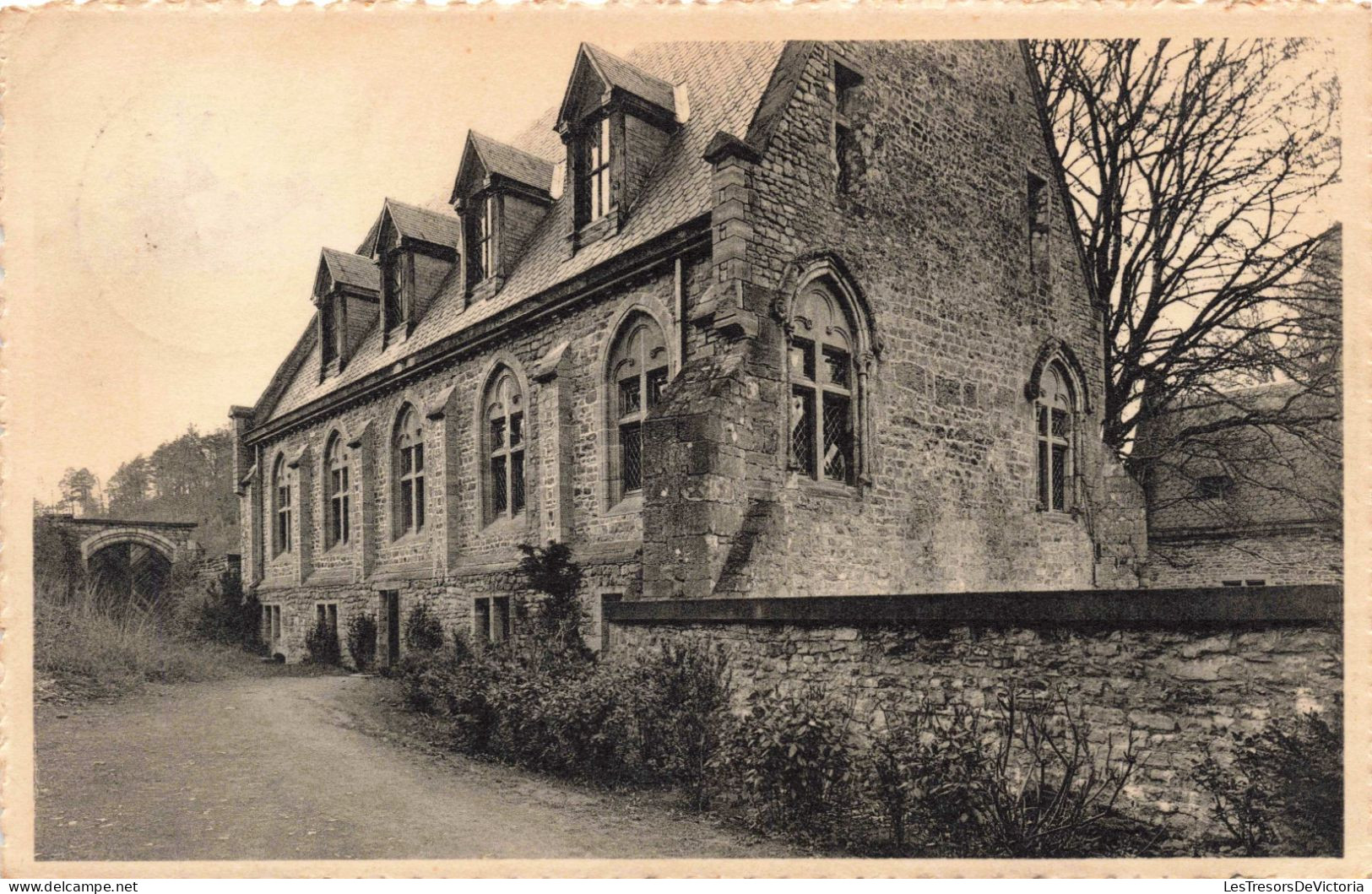 BELGIQUE - Abbaye ND D'Oval - Reconstitution De L'ancienne Salle De Réception - Carte Postale Ancienne - Florenville