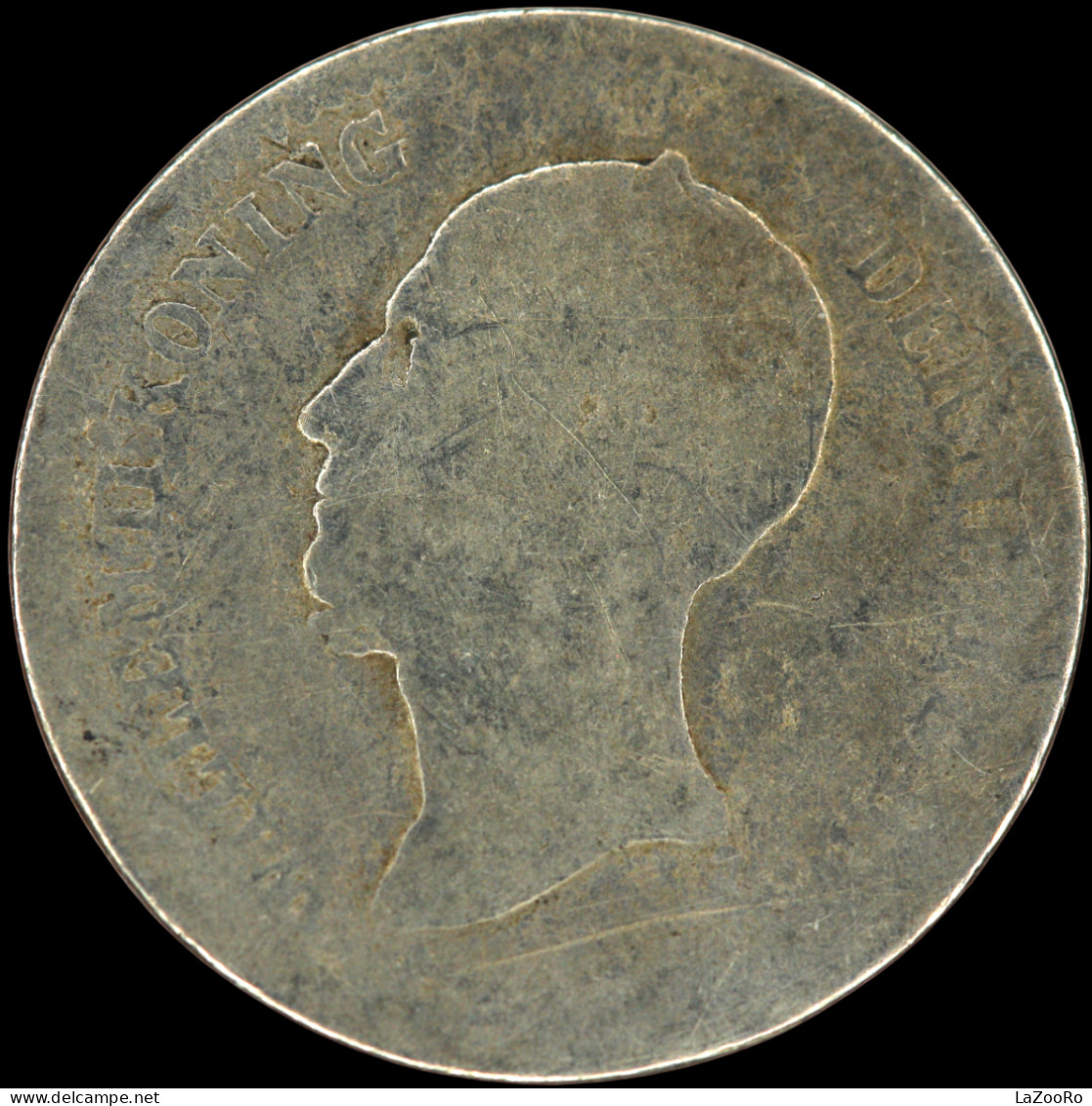 LaZooRo: Netherlands 10 Cents 1849 VG / F - Silver - 1840-1849: Willem II